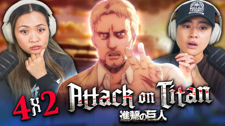 Attack on Titan 4x2 | Edited Reaction