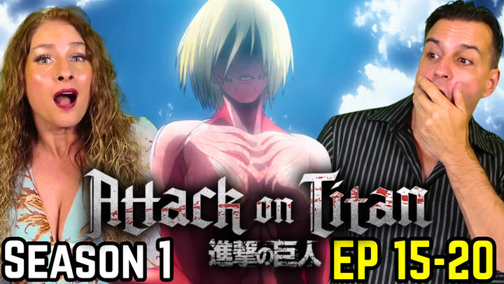 Attack On Titan S.1 E. 16-20 | Full-Length Reaction | Patreon Exclusive