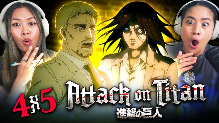 Attack on Titan 4x5 | Edited Reaction