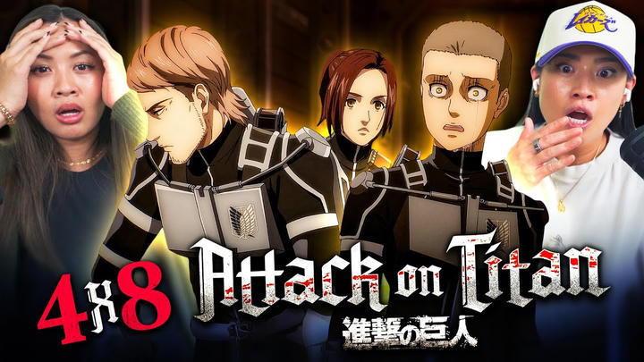 Attack on Titan 4x8 | Edited Reaction