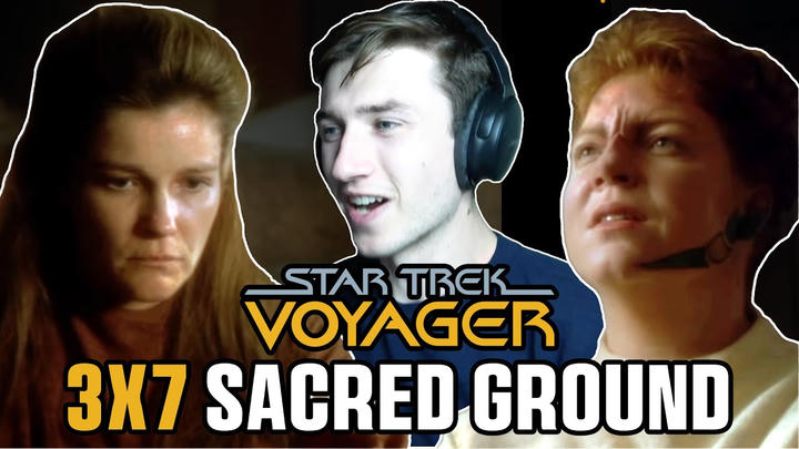 EXTRA EARLY ACCESS - STAR TREK VOYAGER - 3X7 - “Sacred Ground” FIRST TIME WATCHING REACTION!