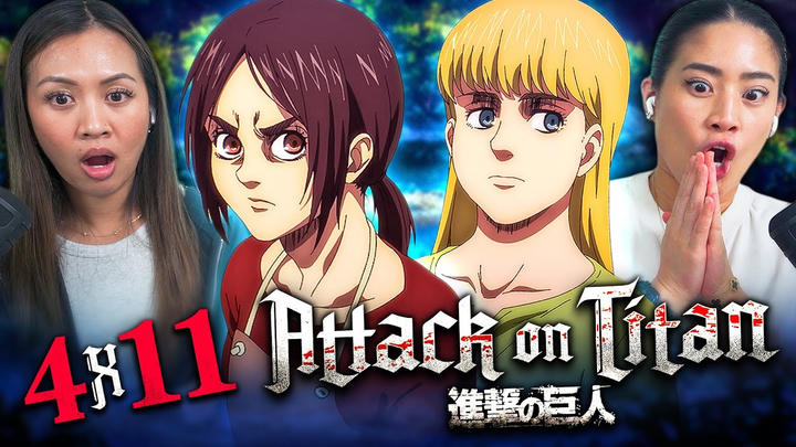 Attack on Titan 4x11 | Full Length Reaction