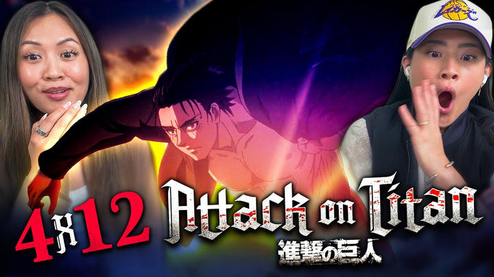 Attack on Titan 4x12 | Full Length Reaction