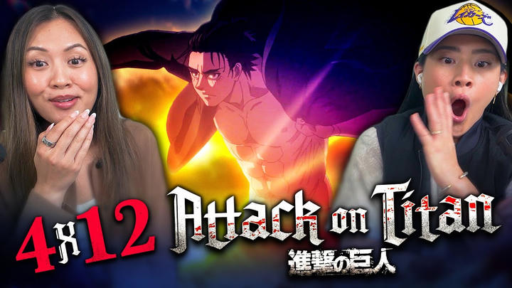 Attack on Titan 4x12 | Edited Reaction