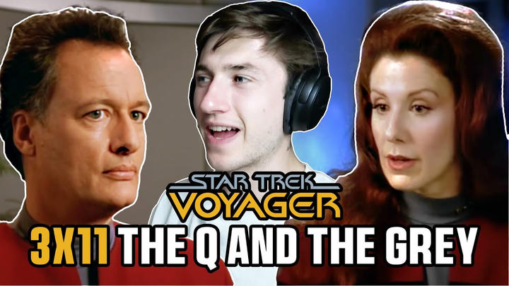 EXTRA EARLY ACCESS - Q AGAIN!! STAR TREK VOYAGER - 3X11 - “The Q and the Grey” FIRST TIME WATCHING REACTION!