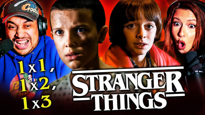 STRANGER THINGS SEASON 1 EPISODES 1, 2 & 3 FULL LENGTH REACTION – WATCH ALONG