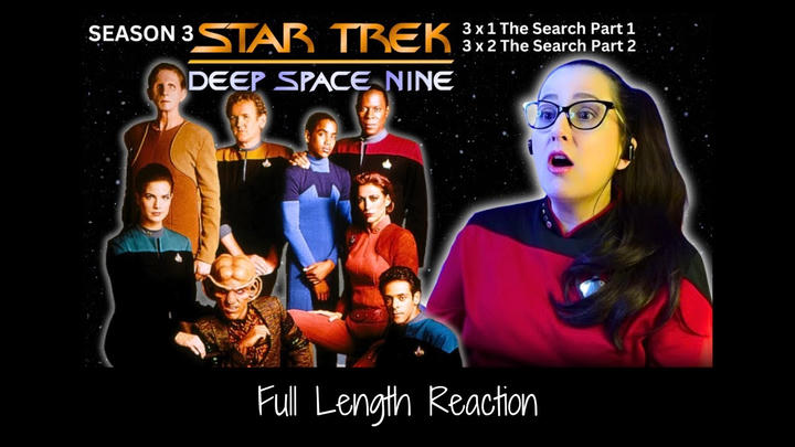 🖖Star Trek DS9 3x1-2 Full Length Reaction