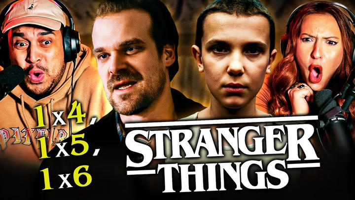 STRANGER THINGS SEASON 1 EPISODES 4, 5 & 6 FULL LENGTH REACTION – WATCH ALONG