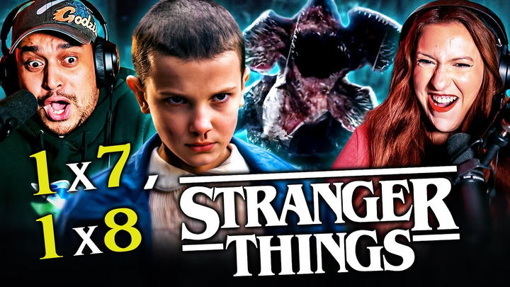 STRANGER THINGS SEASON 1 EPISODES 7 & 8 FULL LENGTH REACTION – WATCH ALONG