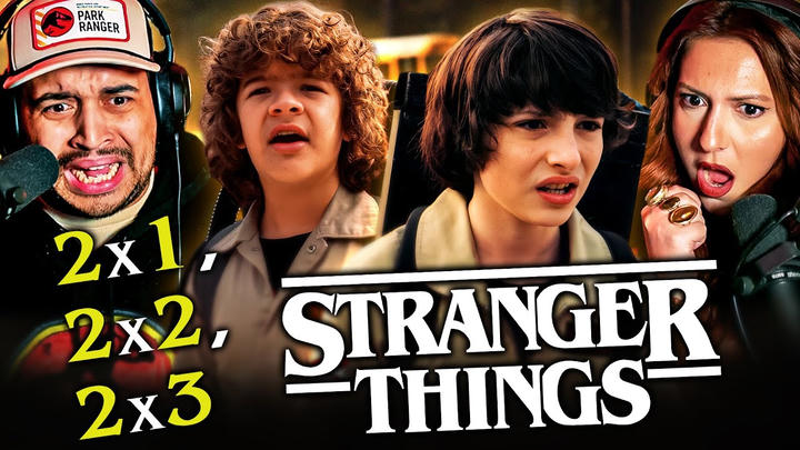 STRANGER THINGS SEASON 2 EPISODES 1, 2 & 3 FULL LENGTH REACTION – WATCH ALONG