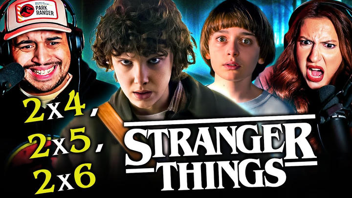 STRANGER THINGS SEASON 2 EPISODES 4, 5 & 6 FULL LENGTH REACTION – WATCH ALONG