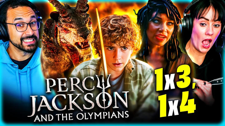 Percy Jackson and the Olympians 1x3 & 1x4 - WATCH ALONG!!