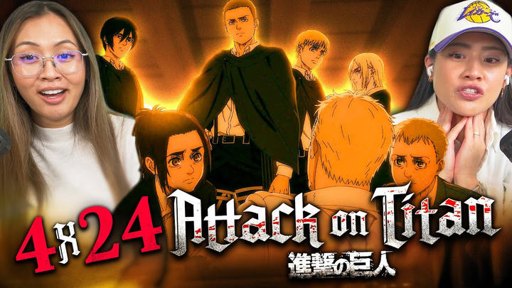 Attack on Titan 4x24 | Edited Reaction
