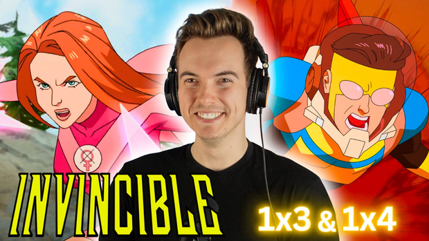 Invincible S1 Ep: 3 & 4 - FULL REACTION