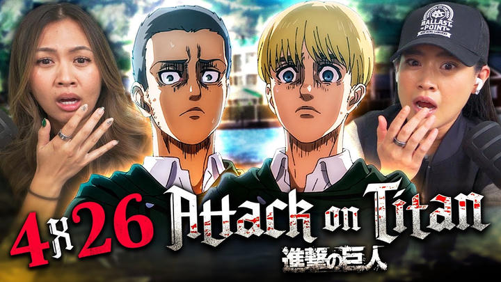 Attack on Titan 4x26 | Edited Reaction