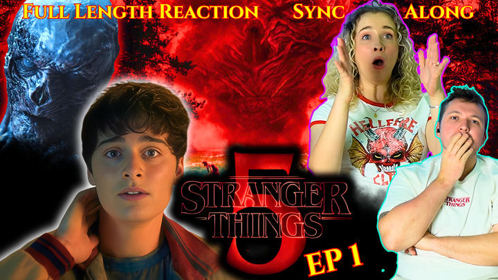 Stranger Things Season 5 - Episode 1 - Full Length Reaction - Sync Along