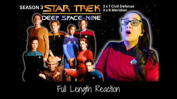 🖖Star Trek DS9 3x7-8 Full Length Reaction