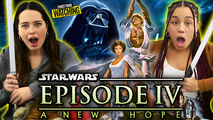 Star Wars Episode IV A New Hope Full Length Reaction (Amy and Honey)