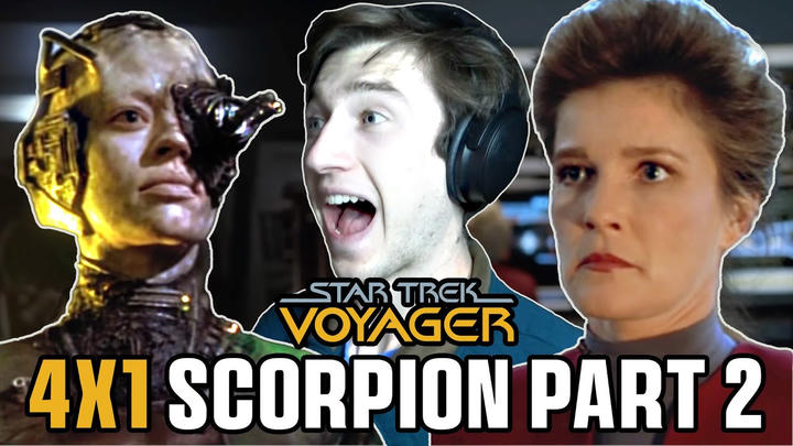 EXTRA EARLY ACCESS - STAR TREK VOYAGER 4X1 - “Scorpion Part 2" | Seven of Nine | FIRST TIME WATCHING REACTION