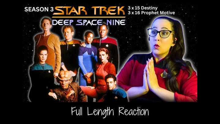 🖖Star Trek DS9 3x15-16 Full Length Reaction