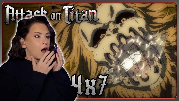 Attack on Titan 4x7 EDITED Reaction | Assault