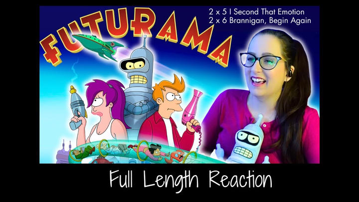 Futurama 2 x 5-6 Full Length Reaction
