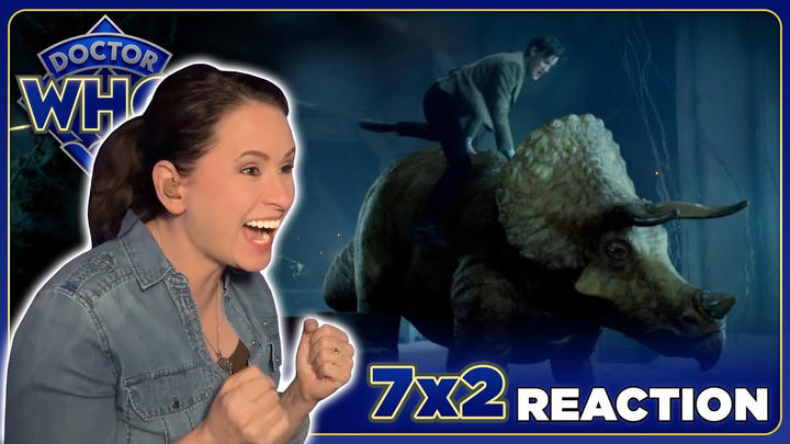 Doctor Who 7x2 EDITED Reaction | Dinosaurs on a Spaceship 🦕🚀