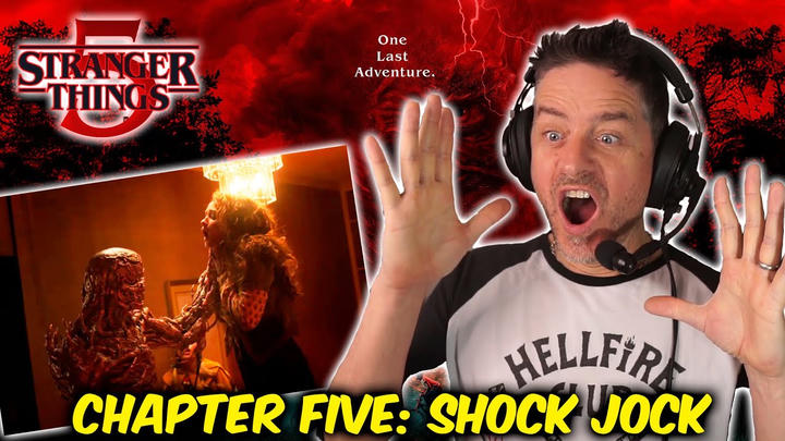 Stranger Things 5x05 "Shock Jock" Reaction!