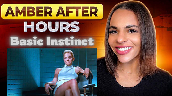 Amber Reacts - Basic Instinct (1992)