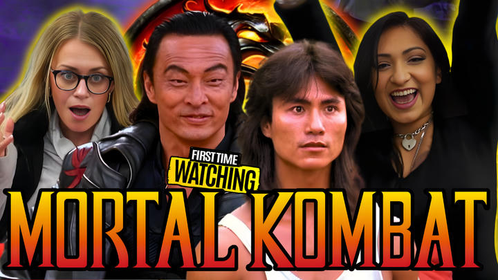 Mortal Kombat 1995 Reaction (Toy and Gina) YouTube version (early access and no ads)