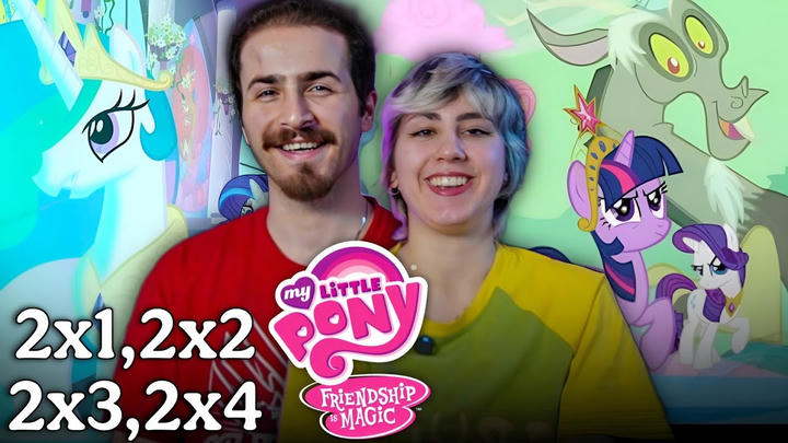 My Little Pony: Friendship Is Magic Season 2 Episodes 1, 2, 3 & 4 Uncut Reaction
