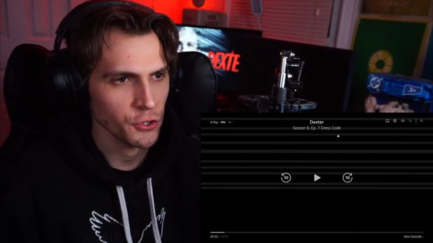 Dexter 8x7 Full Reaction!