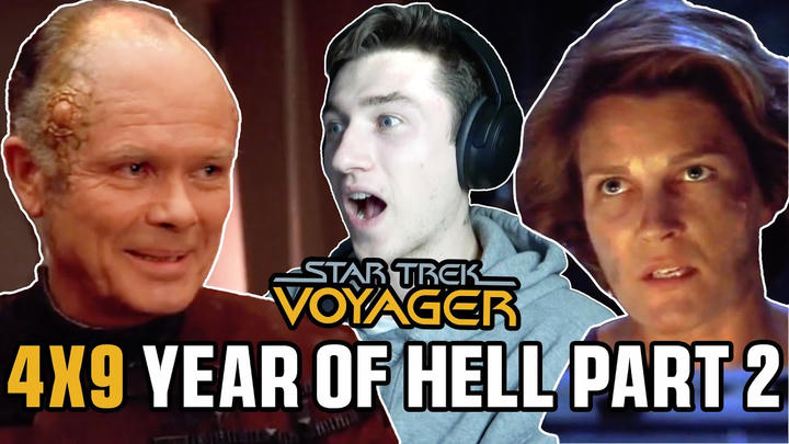 UNCUT - STAR TREK VOYAGER 4X9 - Year of Hell Part 2