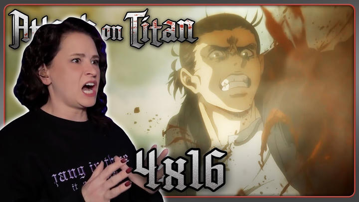 Attack on Titan 4x16 EDITED Reaction | Above and Below