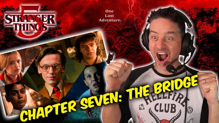 Stranger Things 5x07 "The Bridge" Reaction!