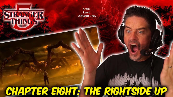 Stranger Things 5x08 "The Rightside Up" Reaction!