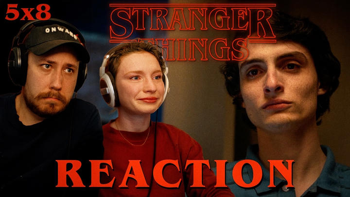 Stranger Things SERIES FINALE REACTION 5x8 “The Rightside Up” COUPLE REACTION | Breakdown + Review