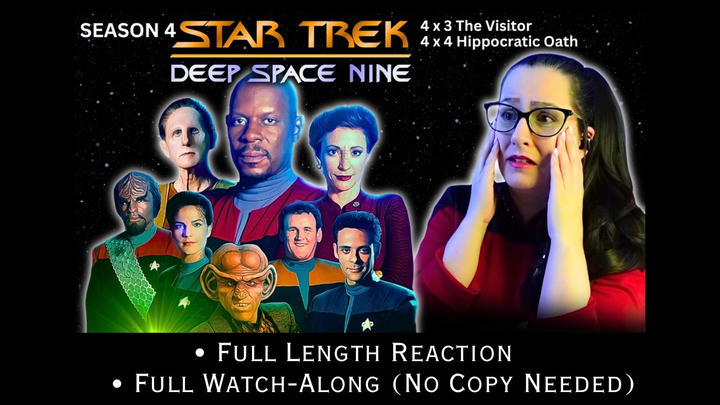 🖖Star Trek DS9 4x3-4 Full Length Reaction + Watch-along