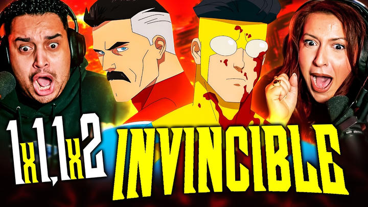 INVINCIBLE SEASON 1 EPISODES 1 & 2 FULL LENGTH REACTION – WATCH ALONG