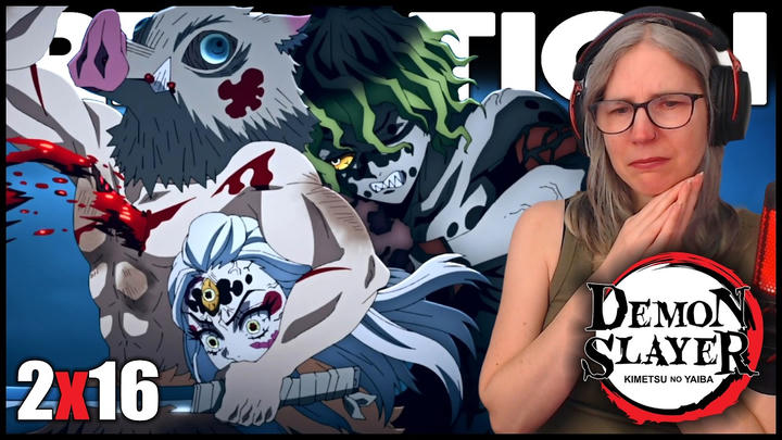 Demon Slayer 2x16 reaction