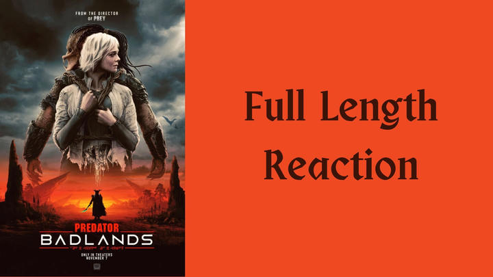 "Predator: Badlands" full length reaction