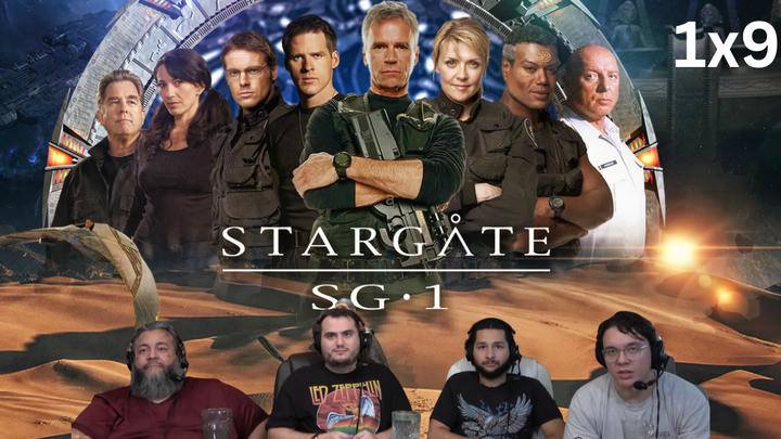Hammer Time! | Ray, Julien, Gerard & Mike React to Stargate SG-1 (1x09) Unedited Timed
