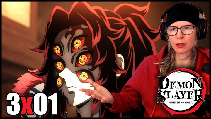 Demon Slayer 3x01 reaction