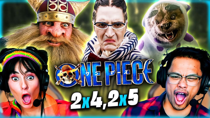ONE PIECE Season 2, Episodes 4 & 5 - WATCH ALONG!! (Tara & Jon)