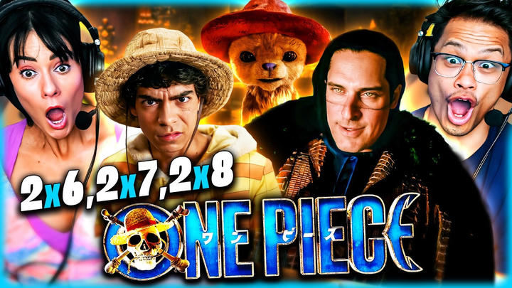 ONE PIECE Season 2, Episodes 6, 7 & 8 | S2 FINALE - WATCH ALONG!! (Tara & Jon)
