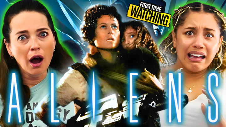 Aliens (Special Edition) Reaction (Amy and Honey) YouTube version - Part 1 (early access and no ads)