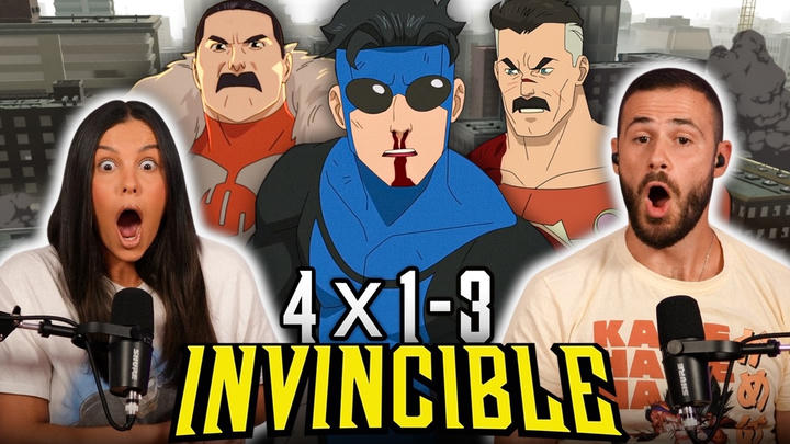 Invincible 4x1, 2 & 3 Reaction