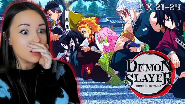 Demon Slayer | S1 x E21-24 | Unedited Reaction