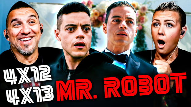 Mr. Robot Season 4 Episode 12 & 13 REACTION!! (edited YT reaction)
