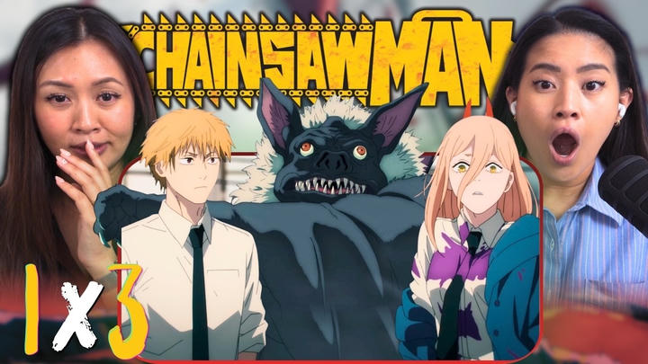Chainsaw Man 1x3 | Edited Reaction
